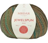 Sirdar Jewelspun Aran, vert doré (845), 200 g