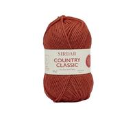 Sirdar - Pelote de laine Country Classic DK, orange brûlé (853), 50 g