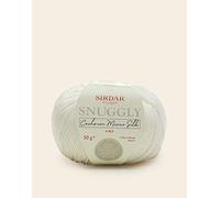 Sirdar Snuggly Cashmere Merino Silk 4 Ply, Snow Queen (302), 50 g