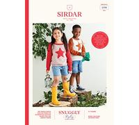 Sirdar Snuggly Replay DK 2598 Patron de tricot pour pull Under The Stars