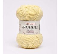 Sirdar Snuggly Replay DK, Coton, Acrylique, Banane Split (110), 50 g, Set de 150 Pièces