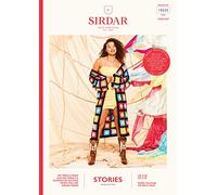 Sirdar Stories DK 10525 Patron de crochet pour veste Coat'chella