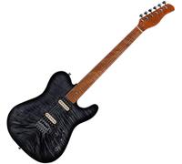 Sire Larry Carlton T7 FM Transparent Black Guitare électrique