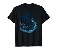 Siren of The Sea : Enchanting Mermaid Melody T-Shirt, Homme, Noir, S