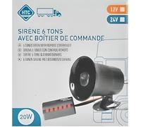 HTC Sirène 6 tons différents 12 V