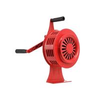 Sirène à manivelle 110 DB, Alarme de sécurité portative Commande Manuelle, sirène Anti-Raid aérien, Portable pour Les urgences, Les événements Sportifs(SY-200A Red)