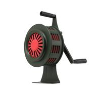 Sirène à manivelle 110 DB, Alarme de sécurité portative Commande Manuelle, sirène Anti-Raid aérien, Portable pour Les urgences, Les événements Sportifs(SY-200A Green)