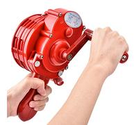 Sirène à manivelle Leapiture Sirène portative de défense aérienne Portable Sirène klaxon Sirène de Fonctionnement Manuel Sirène de défense aérienne bruyante Alarme Mobile