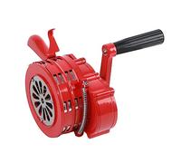 Sirène à Manivelle Portable à Commande Manuelle 120 DB Alarme de Sécurité d'urgence pour Incendie et Autoprotection de la Maison