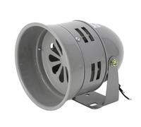 Sirène à Moteur Industriel - AC 110 V 40 W 120 DB - Alarme Spirale de Vent 1000 TR/Min avec Coque en Fonte Grise et Support de Base Fixe pour Centrale électrique de Mine et