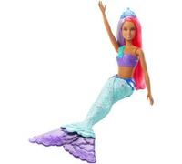 Barbie Poupée sirène Dreamtopia cheveux roses et violets jouet pour enfant GJK09