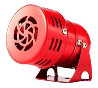 Sirène d'alarme de moteur électrique MS-190, DC12V DC24V AC110V AC220V(DC 24V)