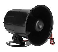 Sirène d'alarme extérieure, DC 12 V filaire pour système de protection de sécurité à la maison, intérieur et extérieur, 110 dB, sirène d'alarme avec haut-parleur anti-cambrioleur