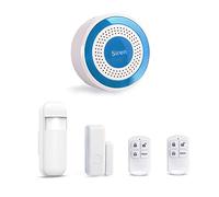 Sirène d'alarme intérieure Autonome 433 MHz avec capteur de Porte, détecteur de Mouvement, télécommandes stroboscopiques sur site, système de sécurité Domestique