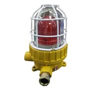 Sirène d'alarme SG20 1 pièces, Alarme sonore et Lumineuse Industrielle, sirène stroboscopique antidéflagrante 220V, Alarme de klaxon de sirène extérieure, Voyant d'avertissement(Explosion Proof)