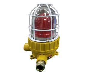 Sirène d'alarme SG20 1 pièces, Alarme sonore et Lumineuse Industrielle, sirène stroboscopique antidéflagrante 220V, Alarme de klaxon de sirène extérieure, Voyant d'avertissement(Explosion Proof)