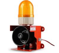 Sirène d'alarme sonore et Lumineuse Industrielle, Alarme de sécurité intérieure/extérieure étanche, Tour de klaxon de Lampe d'avertissement de sécurité 120 DB, lumière stroboscopique(380v)