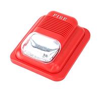 Sirène D'alarme, Stroboscope D'alarme Incendie, Boîte D'alarme Factice avec Led Clignotante, Alarme, Lumière Stroboscopique D'alarme Incendie, Stroboscope D'alarme Incendie,