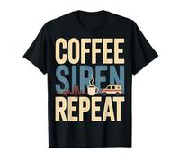 Sirène de café répétition Ambulance ambulancière ambulancière T-Shirt