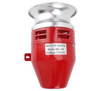 Sirène de Camion de Pompiers, Sirène de Raid Aérien à Moteur 7,8 X 5,3 Pouces 125 DB, Facile à Utiliser, Sonnerie D'amélioration du Volume, Alarme Sonore, Sirène pour Maison, (24V)