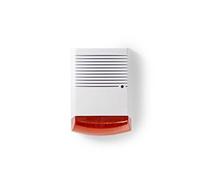 Sirène de Sécurité Factice IP44 Blanc/Orange G