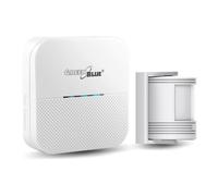 Sirène d'entrée sans fil - GreenBlue - GB212 - Détecteur de mouvement - 4m - 110° - 52 sonneries