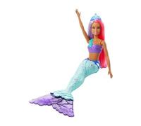 Barbie Poupée sirène Dreamtopia cheveux roses et violets jouet pour enfant GJK09