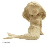 Sirène en papier mâché - 15,5 cm Multicolore G