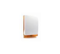 Avidsen Sirène extérieure sans Fil avec feu Clignotant, 1 pièce, Blanc, 510718