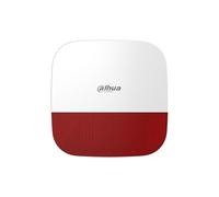 Dahua ARA13-W2(868)(Rouge) Sirène extérieure sans fil, IP65, 110dB, Alimentation par batterie/12VDC, Mise à jour cloud
