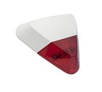 Sirène extérieure sans fil + flash + batterie de secours - IP54 - Chacon