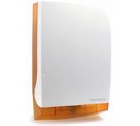 Avidsen Sirène extérieure sans Fil avec feu Clignotant, 1 pièce, Blanc, 510718