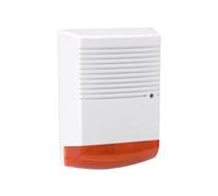 Sirène factice extérieure - CHACON - Non alimentée - Blanc