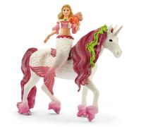 Schleich Bayala - Sirène Feya sur licorne sous-marine, Figurine