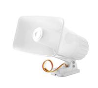 Sirène Filaire Double tonalité 150 DB DC 12 V, système d'alarme antivol, Avertissement à décibels élevés avec Coque Ignifuge ABS, pour la sécurité de la Maison et Alarme de Fuite