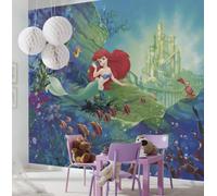 Sirène Fille Pièce Papier Peint 368x254cm Géant Photo Mural Disney Château Ariel