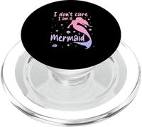 Sirène I Don't Care I am a Mermaid Girl Sirènes PopSockets PopGrip pour MagSafe
