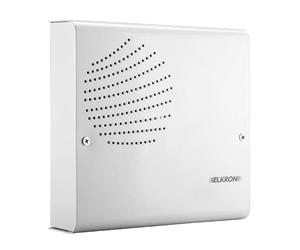 Sirène intérieure autoalimentée Elkron - 117dB - Acier - Blanc