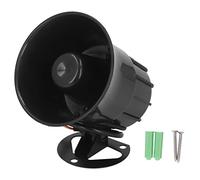 Sirène klaxon Alarme électrique Haut-Parleur ABS Plastique pour sécurité Piscine Centre Commercial école 10-28V