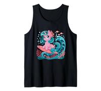 Sirène Licorne Surf Adventure Ocean Fun Débardeur