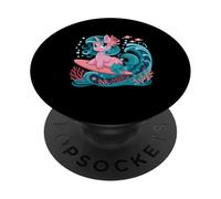 Sirène Licorne Surf Adventure Ocean Fun PopSockets PopGrip Adhésif