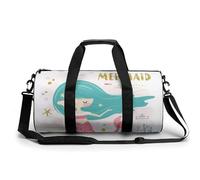 Sirène Sac De Sport Gym Sac De Voyage Sac W nd Duffel Bag pour Camping Randonnée Voyage 45x23x23cm