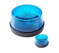 Widmann S.r.l. Gyrophare clignotant Party Fashion avec sirène 7 x 4 cm bleu – Police/Pompiers