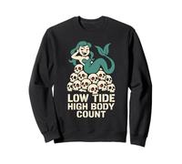 Sirène Sombre Gothique sirène hantée sorcière océan Mort-Vivant Sweatshirt
