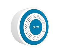 Sirène stroboscopique sans Fil LWOHSI pour système de sécurité Domestique, Alarme de sirène dôme stroboscopique pour système d'alarme (LW106 LW108)
