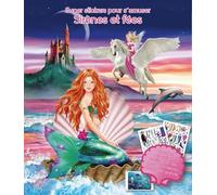Sirenes et fees super stickers pour s'amuser - Collectif - Book'n App - broché - Document jeunesse