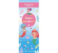 Sirènes merveilleuses - Mes petites cartes à colorier: 35 illustrations à personnaliser
