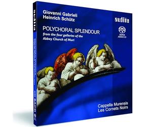 Siri Karoline Thornhill - Polychoral Splendour. Œuvres Chorales de Gabrieli et Schütz. Cappella Murensis, les Cornets Noirs.