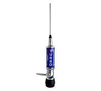 Sirio Antenne CB Turbo 2002 avec raccord PL (câble et base magnétique en option) (bleu)