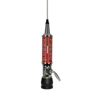 SIRIO Antenne CB TURBO 2002 avec raccord PL (câble et base magnétique en option) (ROUGE)